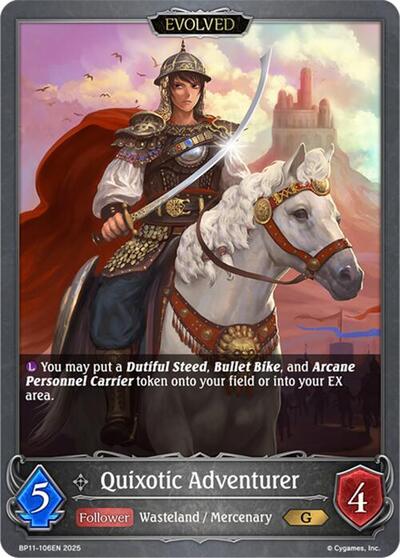 Quixotic Adventurer (Evolved)