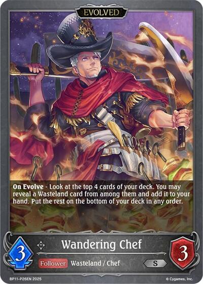 Wandering Chef (Evolved) - P26 (Foil)