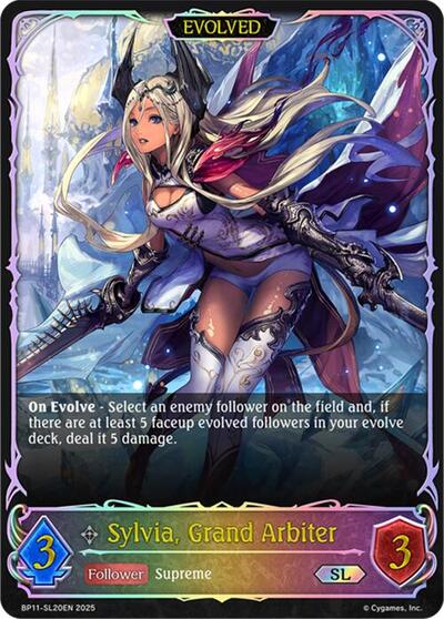 Sylvia, Grand Arbiter (Evolved) (SL)