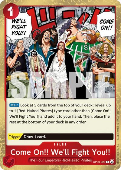 Come On!! We'll Fight You!! (Reprint)