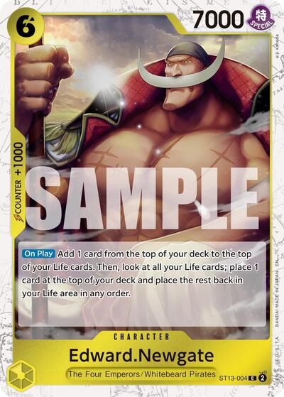 Edward.Newgate - ST13-004 (Pirate Foil)