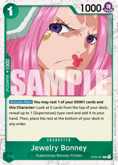 Jewelry Bonney - ST02-007 (Pirate Foil)