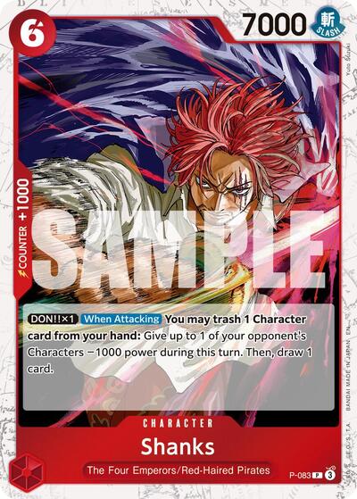 Shanks - P-083 (Pirate Foil)