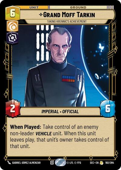 Grand Moff Tarkin - Taking Krennic's Achievement