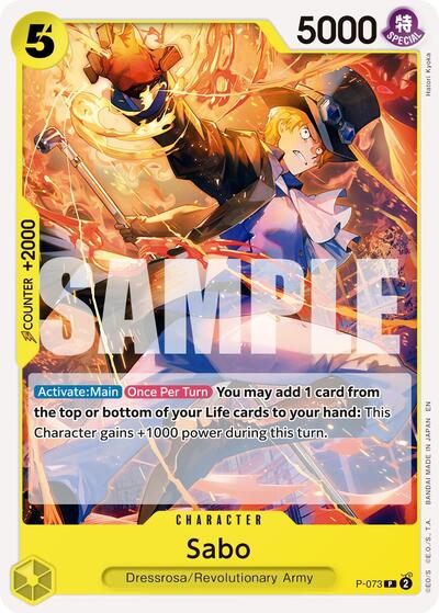 Sabo - P-073 (Pirate Foil)