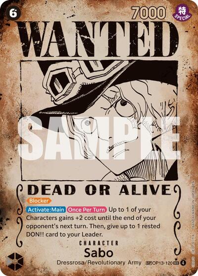 Sabo (120) (Wanted Poster)