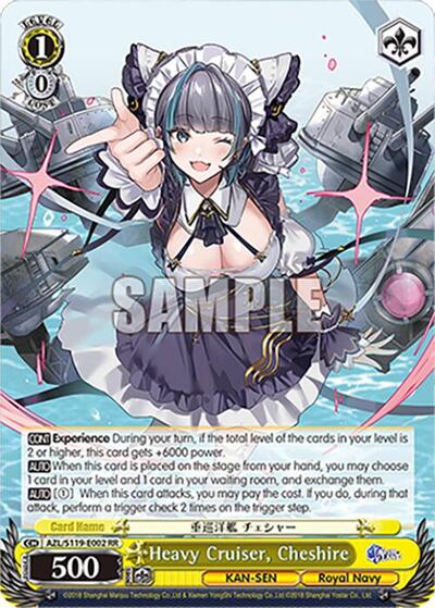 Heavy Cruiser, Cheshire