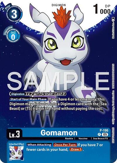 Gomamon (Digimon Story: Time Stranger Promo Pack)