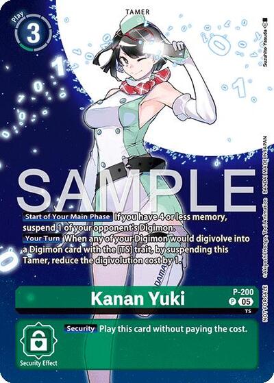 Kanan Yuki (Digimon Story: Time Stranger Promo Pack)