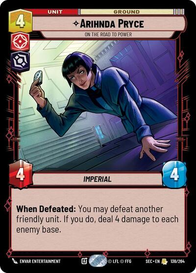 Arihnda Pryce - On the Road to Power