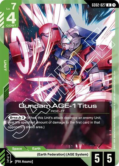 Gundam AGE-1 Titus (GD02-027)