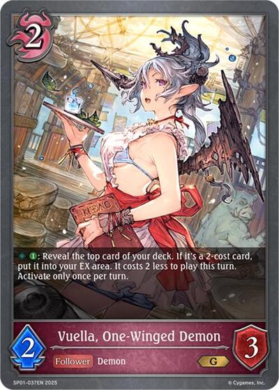 Vuella, One-Winged Demon