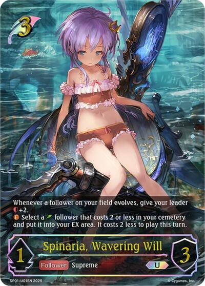 Spinaria, Wavering Will (U)