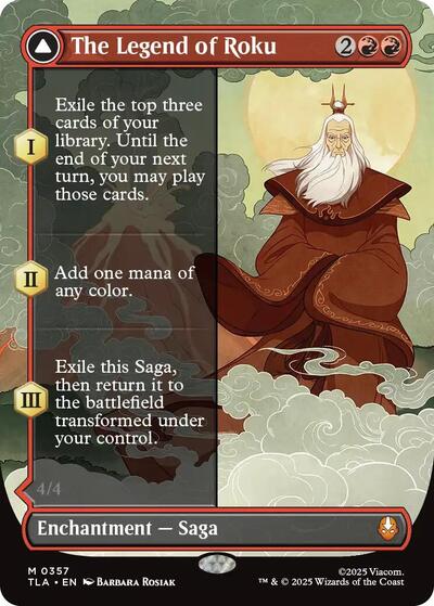 The Legend of Roku (Borderless)