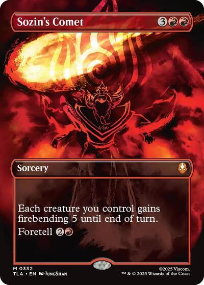 Sozin's Comet (0332) (Borderless)