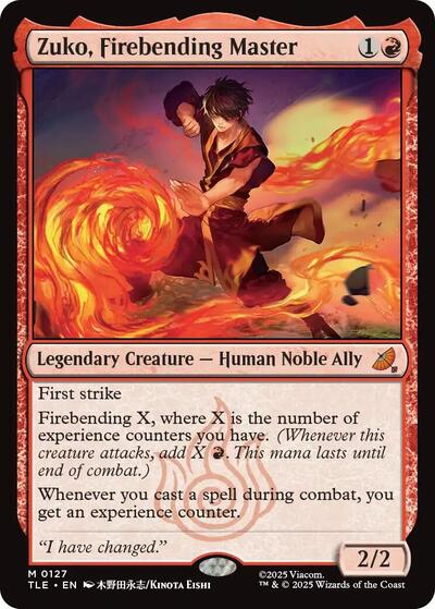 Zuko, Firebending Master