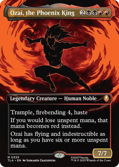 Ozai, the Phoenix King (0335) (Borderless)