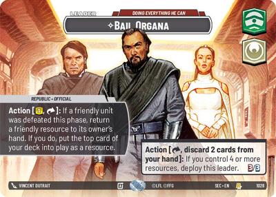Bail Organa - Doing Everything He Can (Showcase)