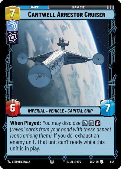 Cantwell Arrestor Cruiser (Foil)