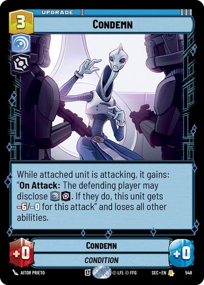 Condemn (Foil)