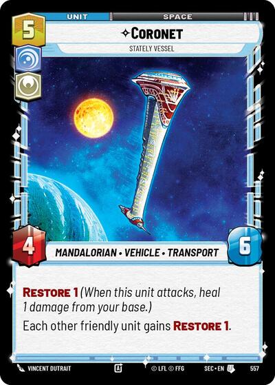 Coronet - Stately Vessel (Foil)
