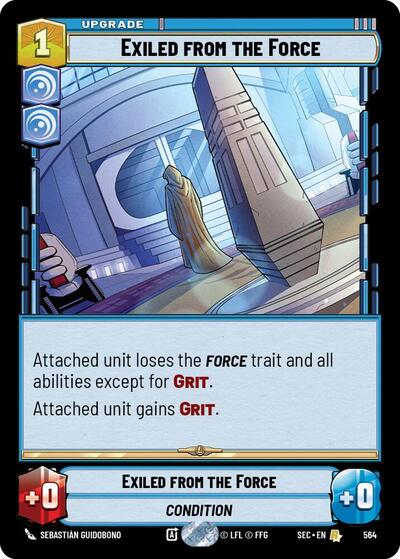 Exiled from the Force (Foil)