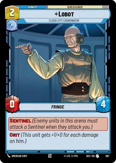 Lobot - Cloud City Coordinator (Foil)