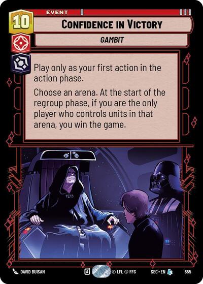 Confidence in Victory (Foil)
