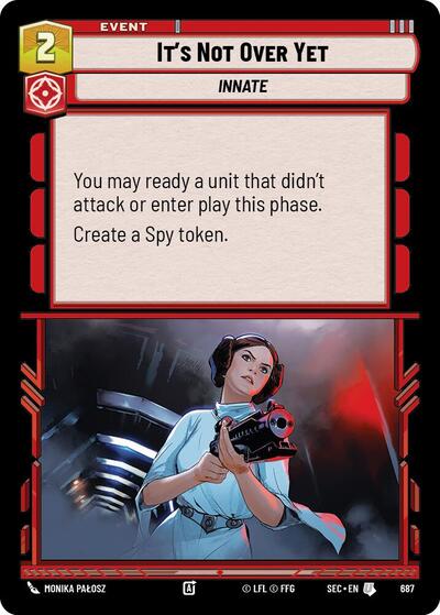 It's Not Over Yet (Foil)