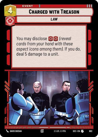 Charged with Treason (Foil)