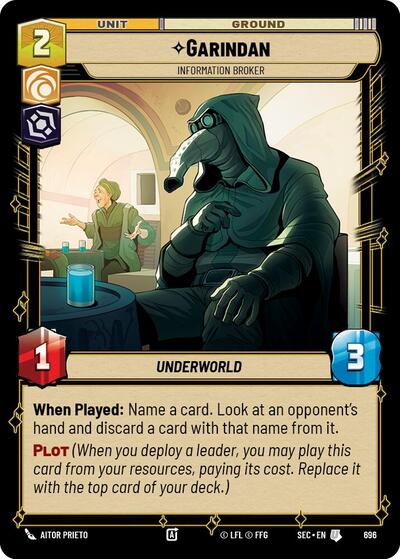 Garindan - Information Broker (Foil)