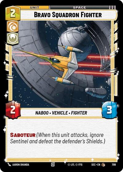 Bravo Squadron Fighter (Foil)