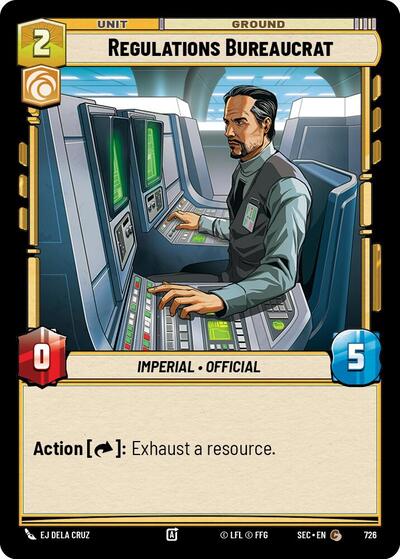 Regulations Bureaucrat (Foil)