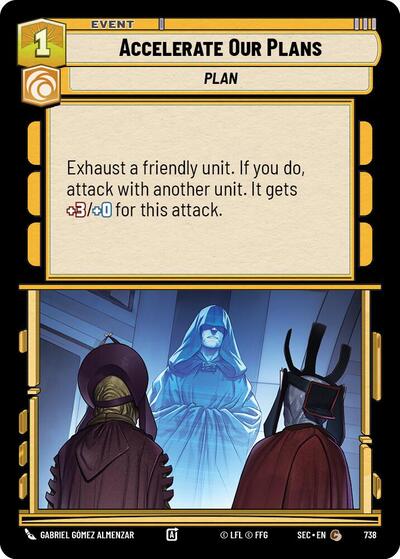 Accelerate Our Plans (Foil)