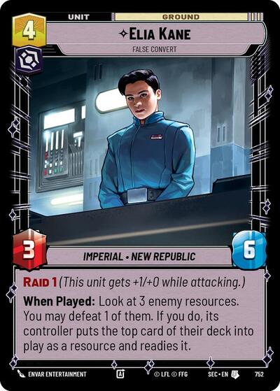 Elia Kane - False Convert (Foil)
