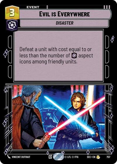 Evil is Everywhere (Foil)