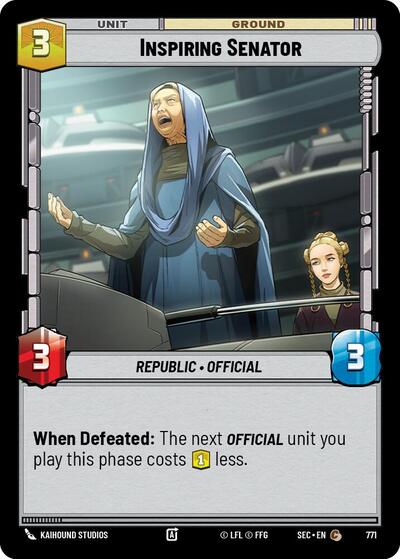 Inspiring Senator (Foil)