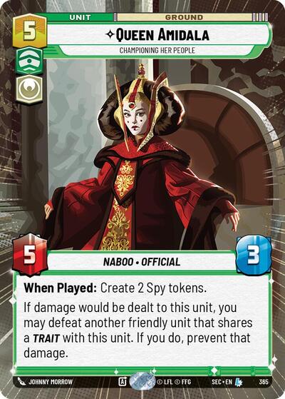 Queen Amidala - Championing Her People (Hyperspace)