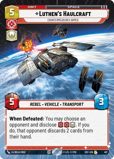 Luthen's Haulcraft - Countermeasures Armed (Hyperspace)