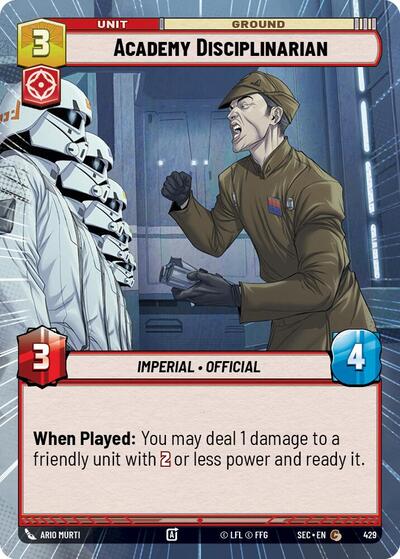 Academy Disciplinarian (Hyperspace)