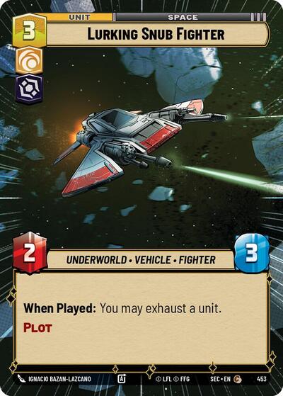 Lurking Snub Fighter (Hyperspace)