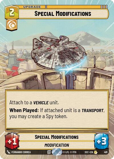 Special Modifications (Hyperspace)