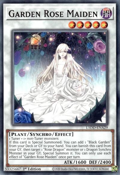 Garden Rose Maiden