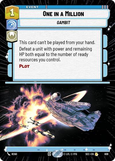 One in a Million (Hyperspace Foil)
