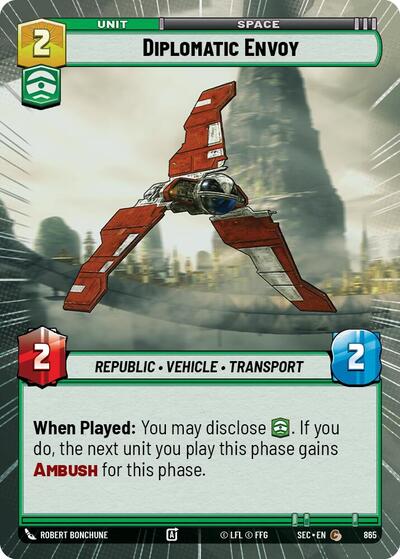 Diplomatic Envoy (Hyperspace Foil)