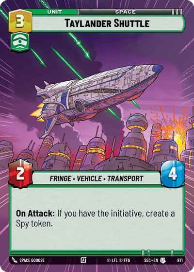 Taylander Shuttle (Hyperspace Foil)
