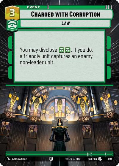 Charged with Corruption (Hyperspace Foil)