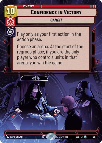 Confidence in Victory (Hyperspace Foil)