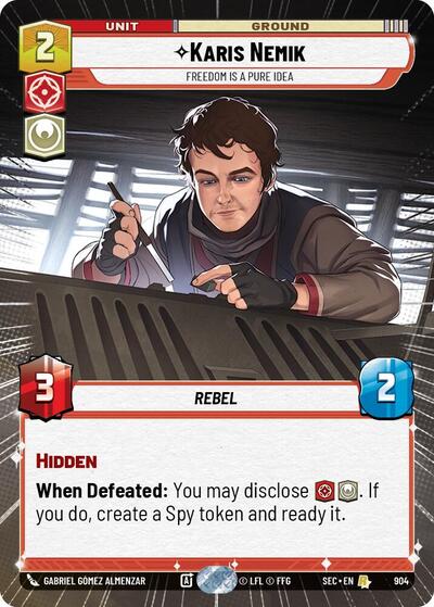Karis Nemik - Freedom is a Pure Idea (Hyperspace Foil)