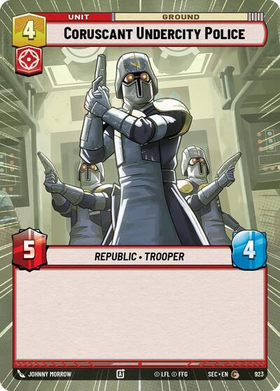 Coruscant Undercity Police (Hyperspace Foil)